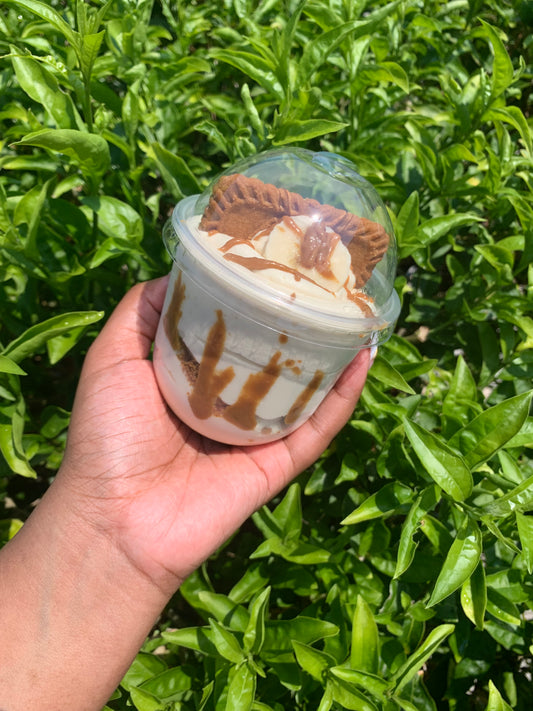 Biscoff Cookie Butter Banana Mousse